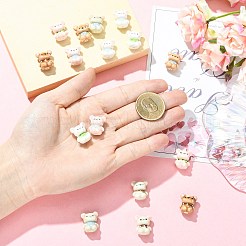 16Pcs 8 Colors Handmade Porcelain Beads&nbsp;PORC-CJ0001-53