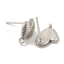 Left and Right Brass Stur Earring Findings&nbsp;LS-KK-R154-08P