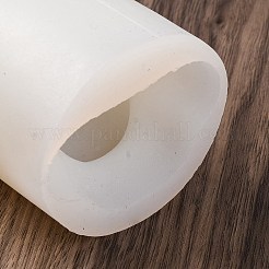 イースター島のモアイの頭のDIYキャンドルシリコン型  香りのよいキャンドル作りに  ホワイト  60x80mm&nbsp;CAND-NH0001-03B