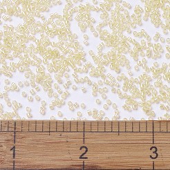 MIYUKIデリカビーズ  シリンダー  日本製シードビーズ  11/0  （db1478)透明な淡いアプリコットの光沢  1.3x1.6mm  穴：0.8mm  約10000個/袋  50 G /袋&nbsp;SEED-X0054-DB1478