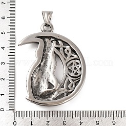 316 Surgical Stainless Steel Big Pendants&nbsp;STAS-Z073-30AS-1