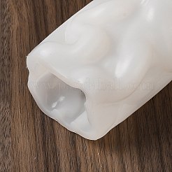 人間のシリコン型キャンドル型  キャンドルアロマテラピー作り用  ホワイト  64x64x126mm&nbsp;SIL-B070-03A