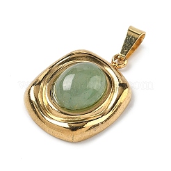 Natural Green Aventurine Pendants&nbsp;STAS-D209-01G-11