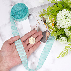 10 Yards Polyester Lace Trim Ribbon&nbsp;OCOR-WH20005-42B