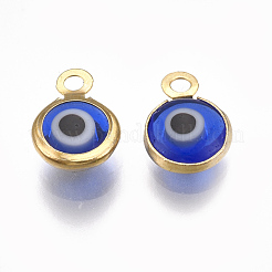 Handmade Lampwork Charms&nbsp;STAS-T041-01G