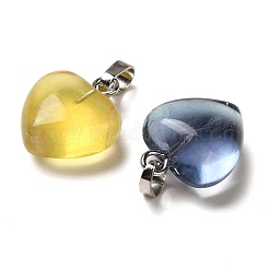 Natural Fluorite Pendants&nbsp;G-C155-02C-P