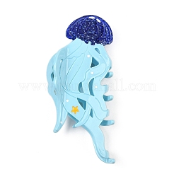 Cellulose Acetate(Resin) Claw Hair Clips&nbsp;OHAR-C014-01A