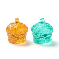 Crown Acrylic Transparent Cabochons&nbsp;DIY-D041-02