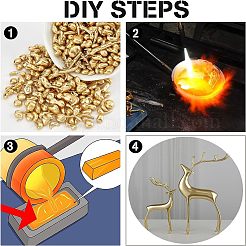 Corrosion Resistant Brass for Casting Jewelry&nbsp;KK-CA0001-26G