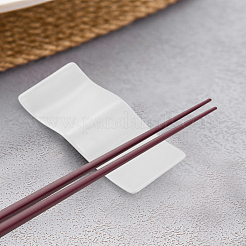磁器の箸置き  箸置き  波  37x80x14mm&nbsp;AJEW-WH0248-795B