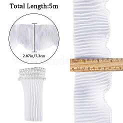 5M Polyester Ruffled Trimming&nbsp;DIY-GF0007-87B