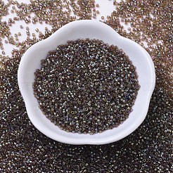 MIYUKIデリカビーズ  シリンダー  日本製シードビーズ  11/0  （db0122)ルートビアゴールド光沢  1.3x1.6mm  穴：0.8mm  約2000PCS /ボトル  10 G /ボトル&nbsp;SEED-JP0008-DB0122