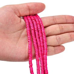 Synthetic Turquoise Beads Strands&nbsp;X-TURQ-G110-4x2mm-04