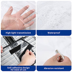 Transparent PVC Luggage Cover&nbsp;AJEW-WH0485-02B
