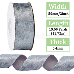 15 Yards Single Face Flat Velvet Ribbons&nbsp;OCOR-WH0082-129
