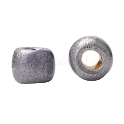 TOHOラウンドシードビーズ  日本製シードビーズ  （pf568f）パーマフィニッシュライトアメジストメタリックマット  8/0  3mm  穴：1mm  約1110個/50g&nbsp;SEED-XTR08-PF0568F