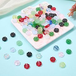 150Pcs 15 Bags Handmade Transparent Lampwork Beads&nbsp;GLAA-SZ0002-28