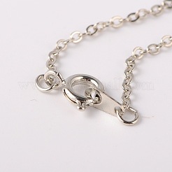 Natural Gemstone Pendant Necklaces&nbsp;NJEW-JN00882-M