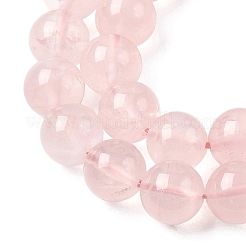 Natural Madagascar Rose Quartz Beads Strands&nbsp;G-B167-A03-10mm