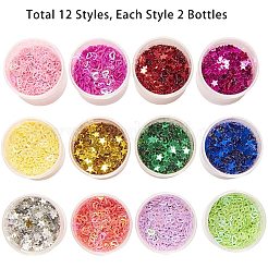 Plastic Paillette Beads&nbsp;MRMJ-PH0001-14