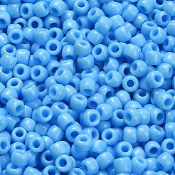 トーホー 6/0ラウンドビーズ  日本製シードビーズ  （不透明なブルーターコイズ43)個  4mm  穴：1.5mm  約840個/50g&nbsp;SEED-XTR06-0043