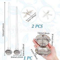 Ocean Theme Jewelry Sets&nbsp;SJEW-GA0001-05