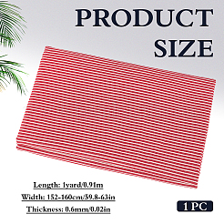 1Yard Stripe Pattern Polycotton Fabric&nbsp;DIY-MA0007-31A