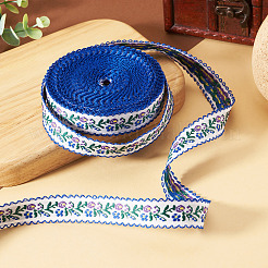 10Yards Polyester Flower Ribbon&nbsp;OCOR-TA0003-63A