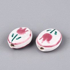 Handmade Porcelain Beads&nbsp;PORC-N013-10F