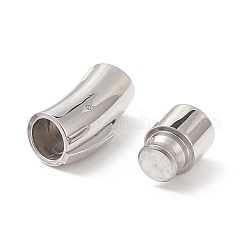 Non-Tarnish 304 Stainless Steel Bayonet Clasps&nbsp;X-STAS-I013-8mm