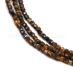 Natural Tiger Eye Beads Strands&nbsp;G-P457-B01-51