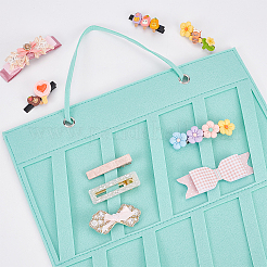 Soft Felt Large Capacity Hair Clips Storage Hangers&nbsp;AJEW-WH0332-92A
