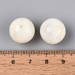 Round Acrylic Imitation Gemstone Beads&nbsp;X-OACR-R029-16mm-29A