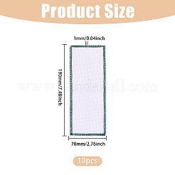 Cotton Blank Bookmarks&nbsp;AJEW-WH0643-200B-07