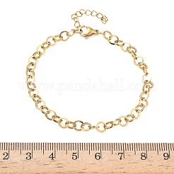 304 Stainless Steel Rolo Chain Bracelets for Women&nbsp;BJEW-Z152-01G