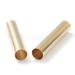Brass Tube Beads&nbsp;KK-Y003-73H-G