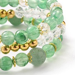 Multi-layered Stretch Beaded Bracelets Sets&nbsp;BJEW-JB05755