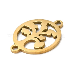 304 Stainless Steel Connector Charms&nbsp;LS-STAS-D013-02A-G