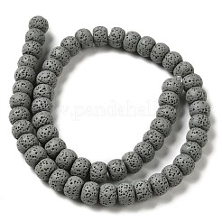Natural Lava Rock Dyed Beads Strands&nbsp;G-Z036-A01-M