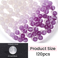 125Pcs Resin UV Reactive Beads&nbsp;RESI-PA0001-34B