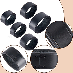 5Pcs 5 Styles Cowhide Sew on Leather Belt Loop for Bag Strap&nbsp;FIND-CL0001-74A