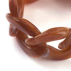 Cellulose Acetate(Resin) Finger Rings&nbsp;RJEW-H130-C02