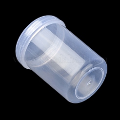 プラスチックビーズ収納ケース  コラム  透明  4.25x5.75cm&nbsp;CON-XCP0002-35
