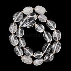 Natural Quartz Crystal Beads Strands&nbsp;G-G453-D17-01