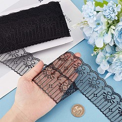 Polyester Lace Trim&nbsp;OCOR-WH0071-035B