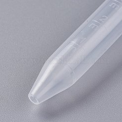 プラスチックドロッパー  目盛付きピペットを移す  きいろ  122x12~23mm  容量：5ミリリットル&nbsp;LS-TOOL-WH0079-05G