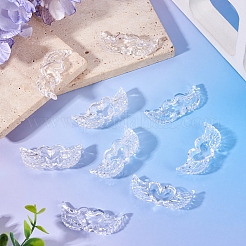 12Pcs Transparent Acrylic Beads&nbsp;TACR-TA0001-77B