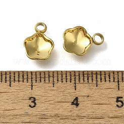 Ion Plating(IP) 304 Stainless Steel Pendant Cabochon Settings&nbsp;STAS-I310-30G