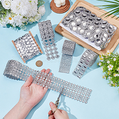 Resin Rhinestone Mesh Wrap Roll&nbsp;DIY-OC0015-67