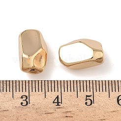 ナゲット 真鍮ビーズ  長持ちメッキ  18KGP本金メッキ  14x10x8mm  穴：1.2mm&nbsp;KK-A280-02B-G